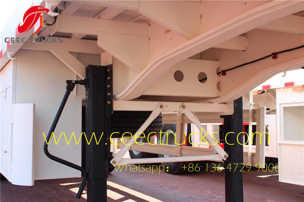 ceec export Congo bogie suspension semitrailer