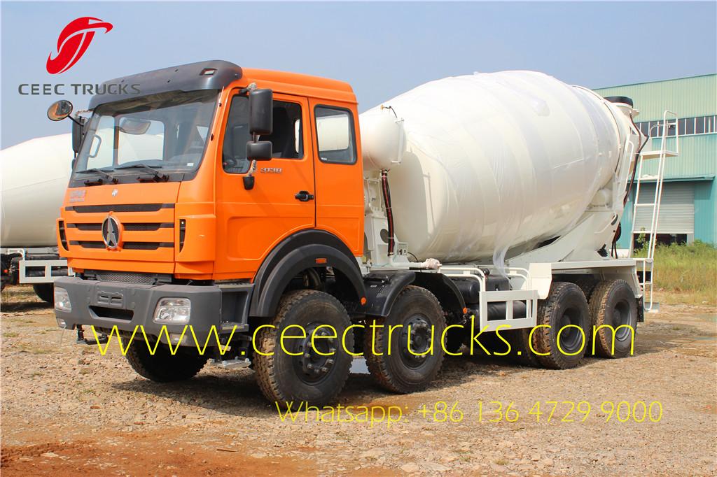 beiben 14 CBM mixer truck Ivory Coast