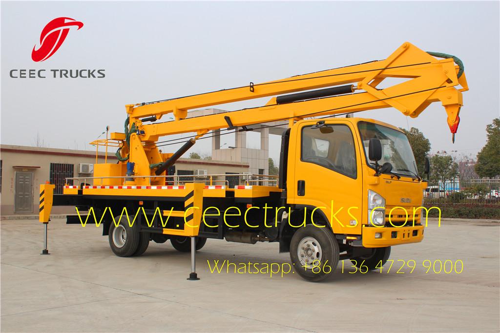 ISUZU 18 m aerial work platform trucks