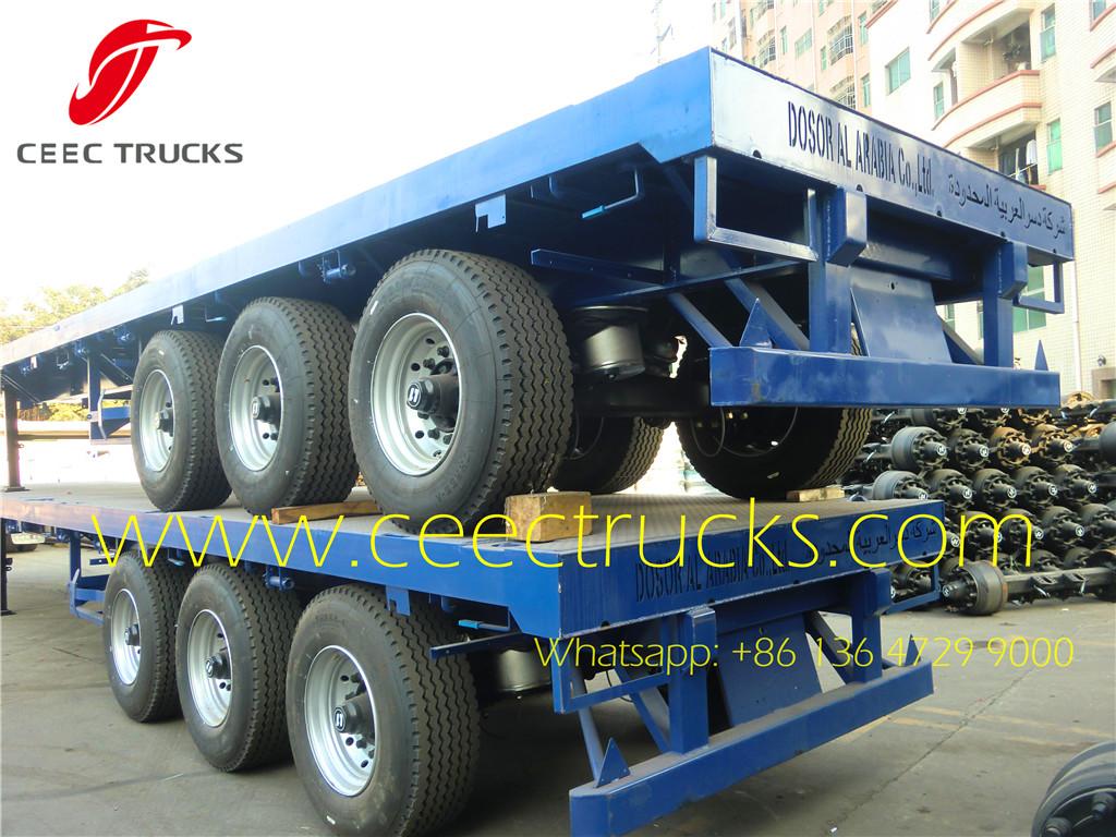 40 feet bogie suspention semitrailer 