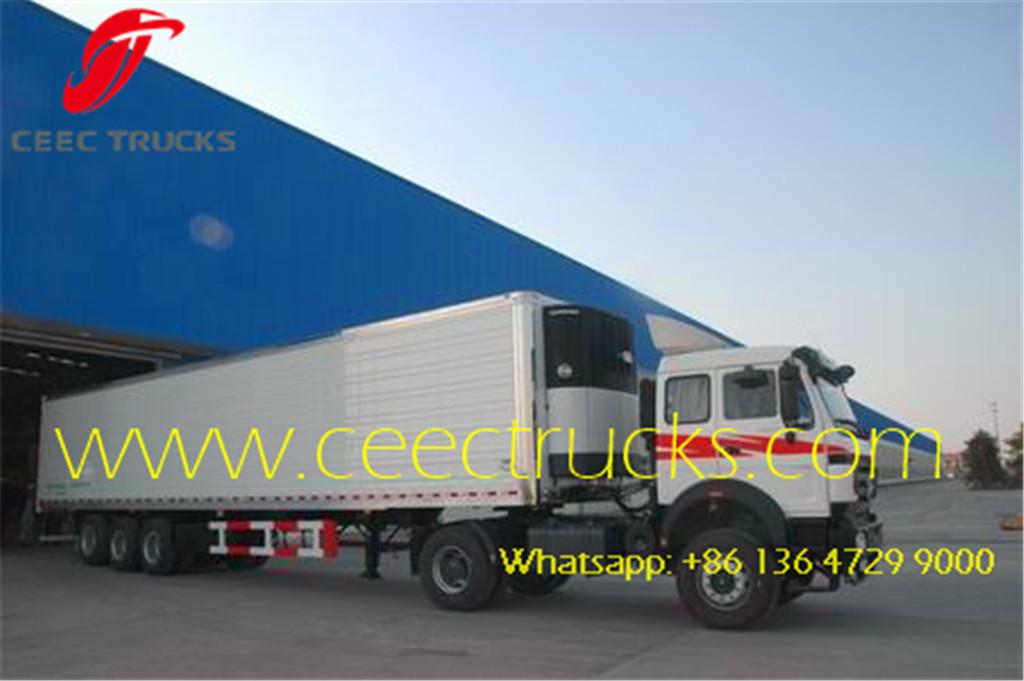 60CBM refrigerated semitrailer exporter