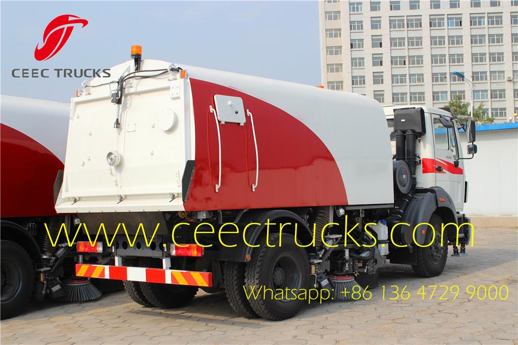 Beiben 8CBM road sweeper trucks supplier