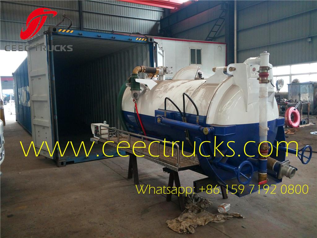 China manufacture 2000 liters sewage suction kits