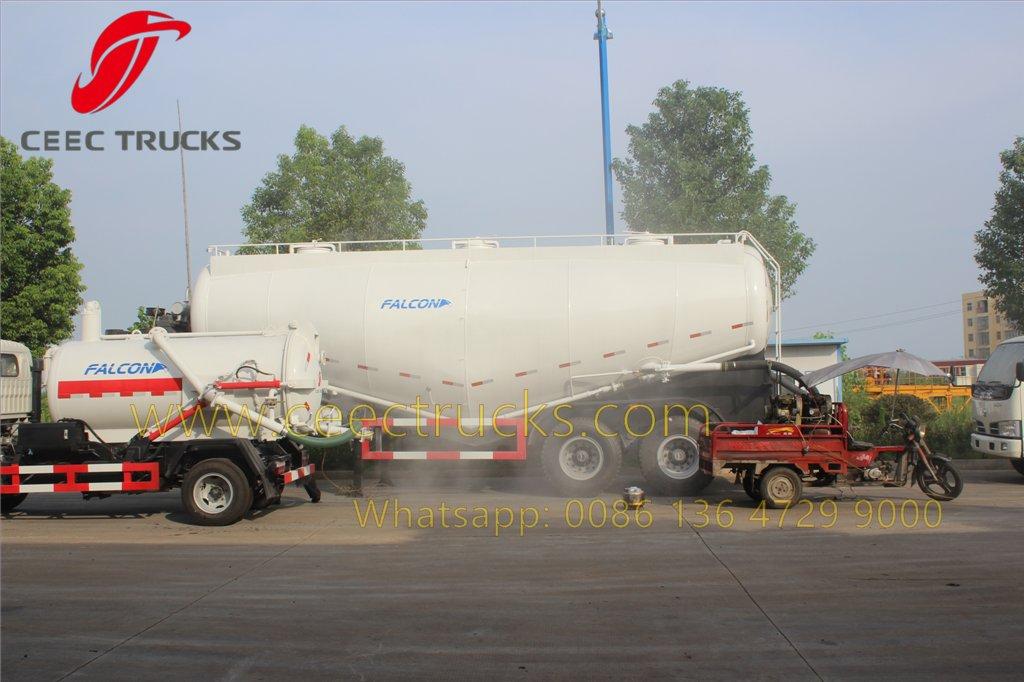 bulk cement semitrailer