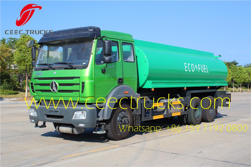 Beiben 2530 fuel tanker 20CBM diesel truck