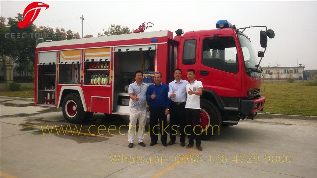 ISUZU fire truck supplier