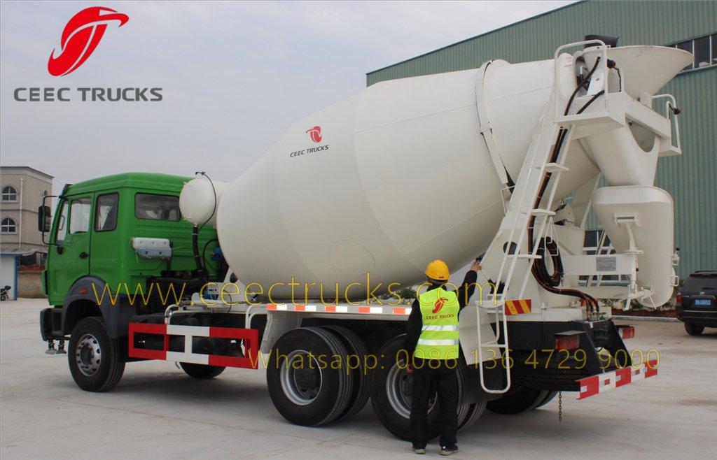 beiben 2534 concrete mixer truck