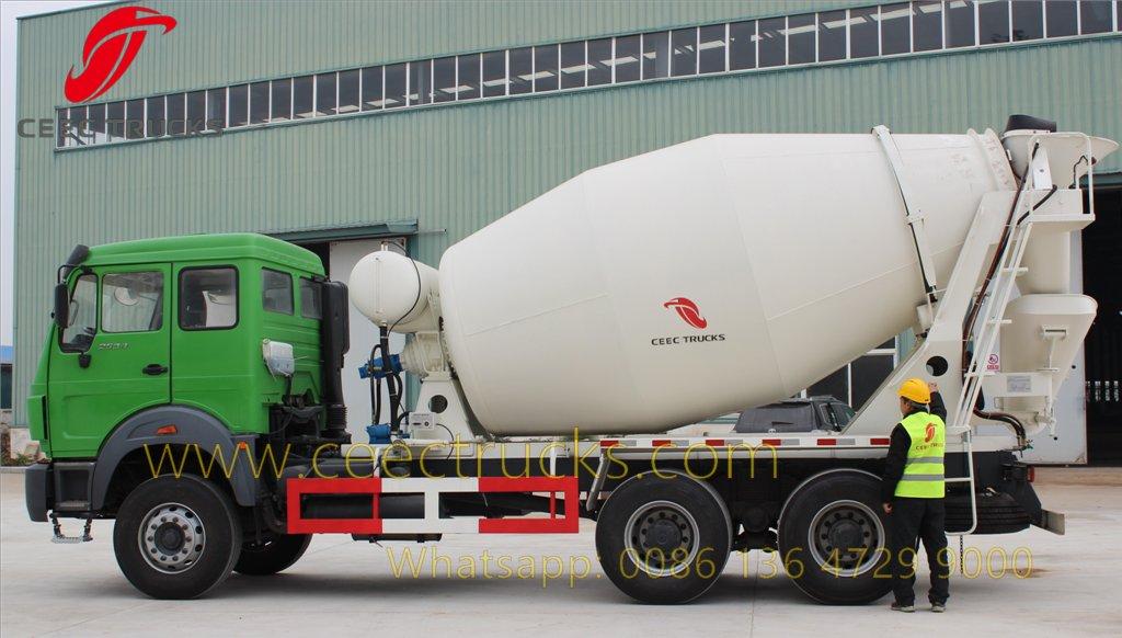 beiben 2534 concrete mixer truck