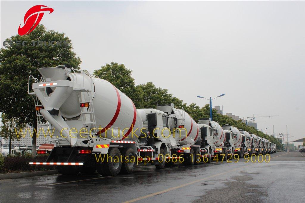 shacman concrete mixer truck