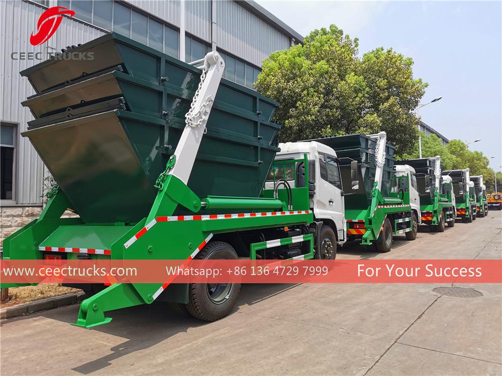 dongfeng skip bin loader 