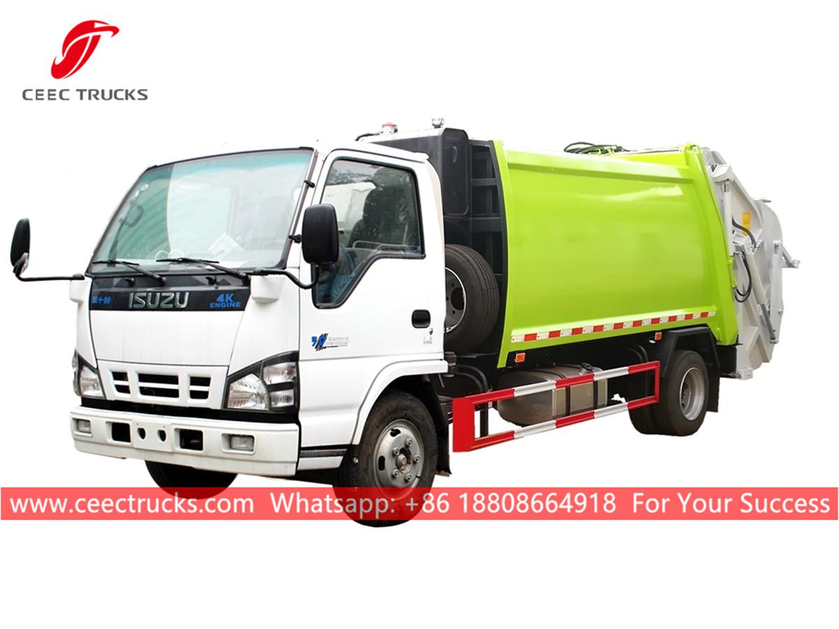 ISUZU 4*2 Rubbish compactor vehicle