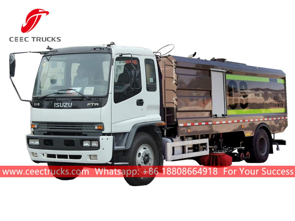 ISUZU high quality road sweeper truck