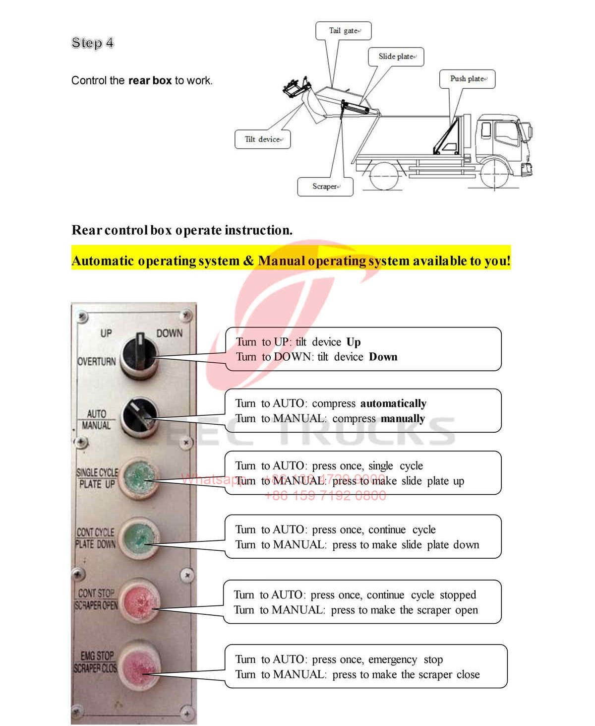 Ameria--ISUZU 10CBM garbage compactor truck