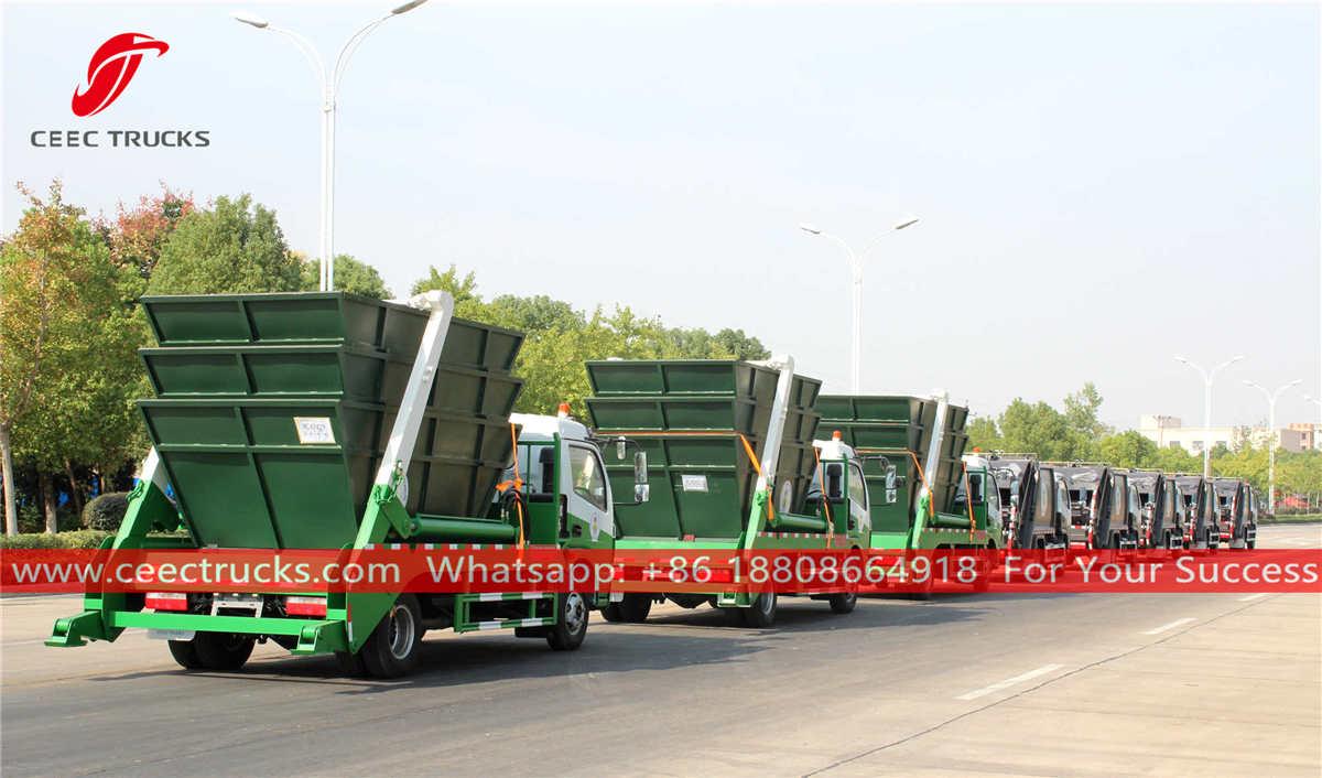 Swing arm garbage trucks for sale