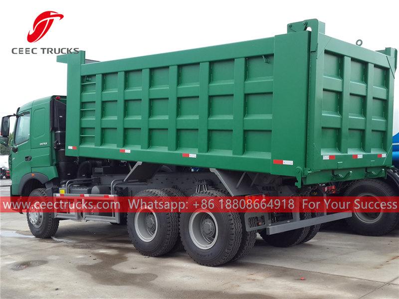 China HOWO A7 tipper with HYVA hydraulic