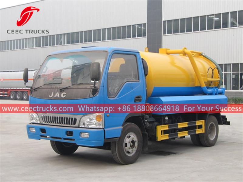 JAC 4 tons septic tanker truck JAC 4 tons septic tanker truck
