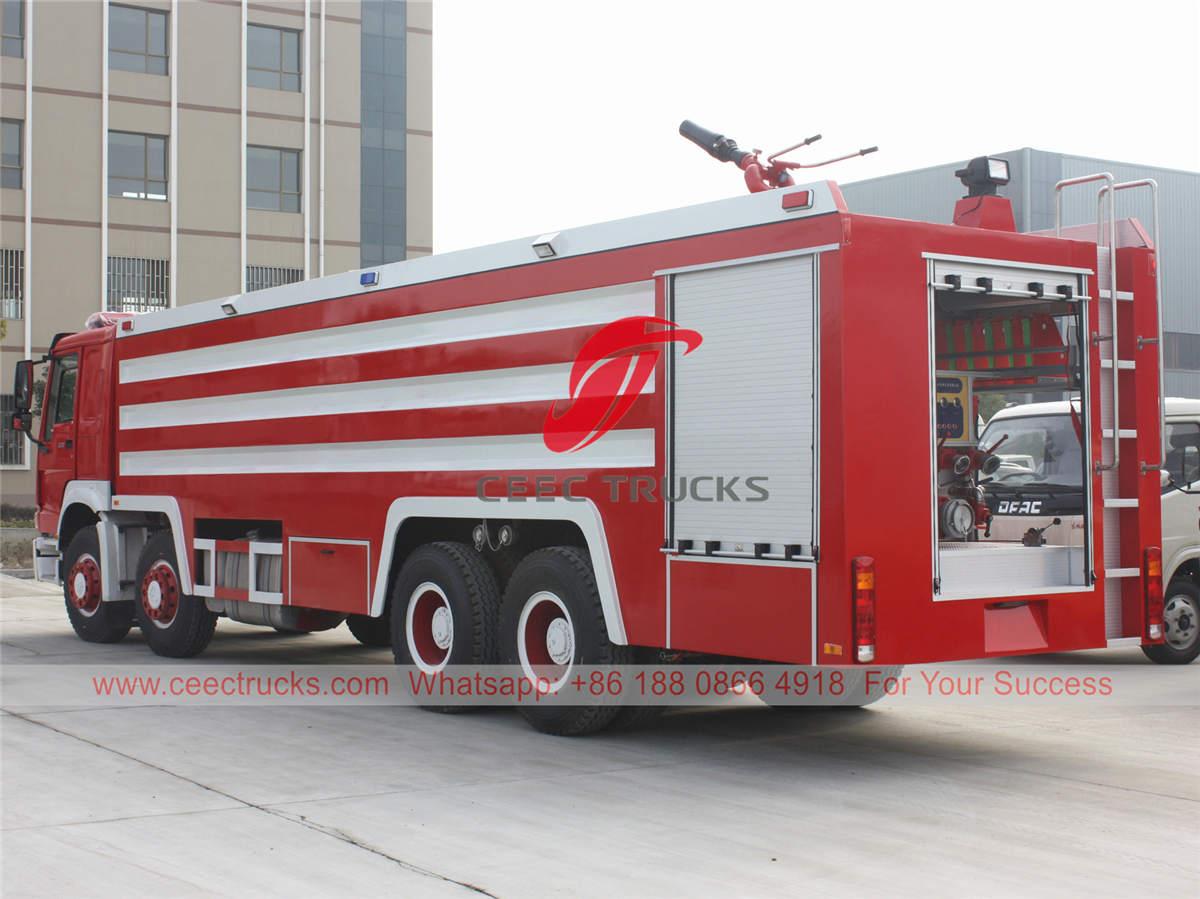 HOWO 25 ton fire truck