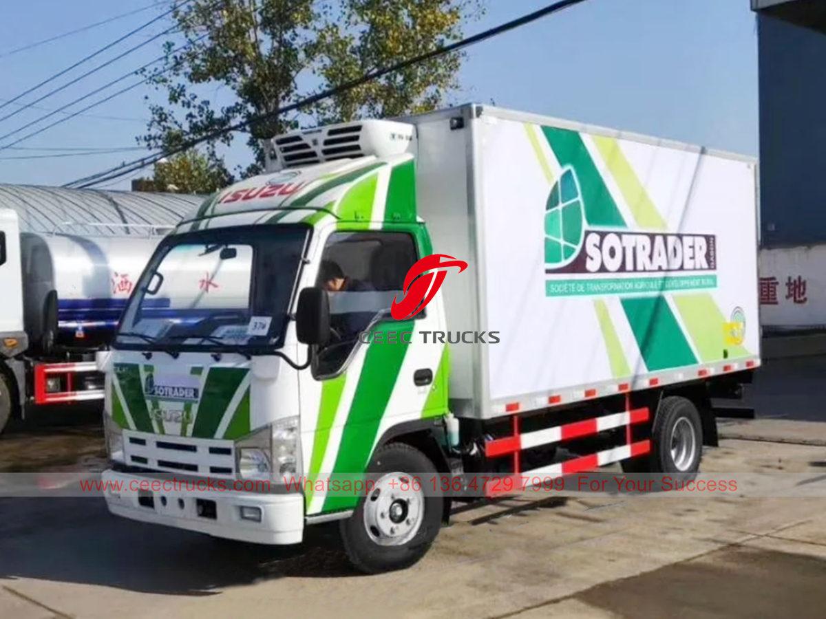 ISUZU 4 ton reefer truck