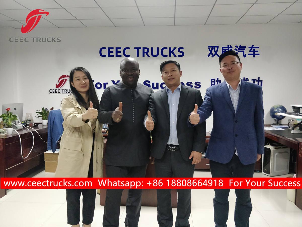 ISUZU stage show truck exported to Benin