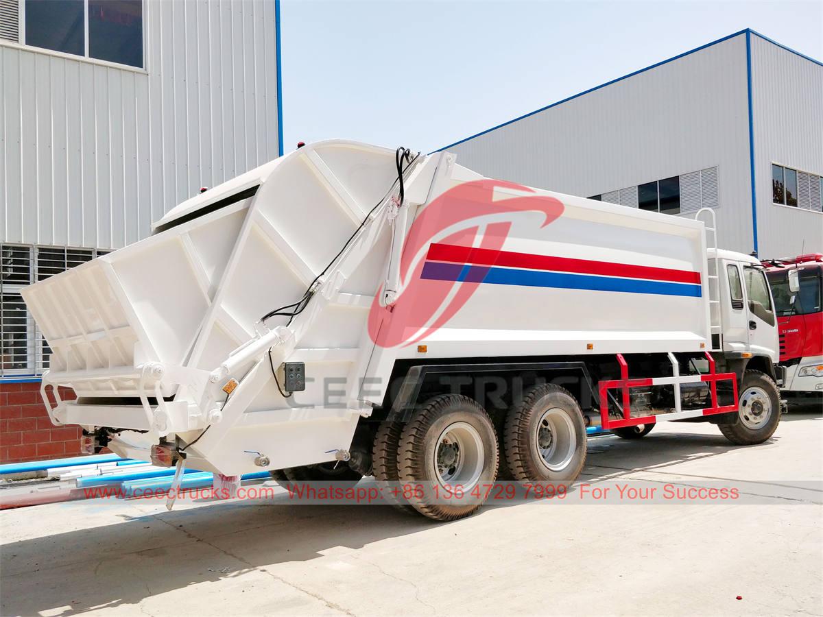 ISUZU 20 CBM waste compactor truck for sale