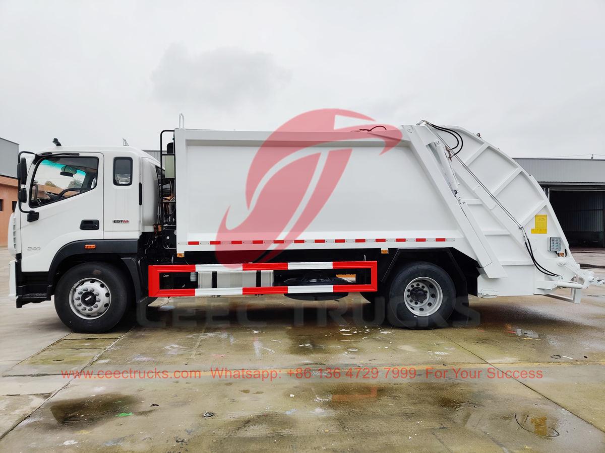 FOTON 12 CBM garbage compactor truck