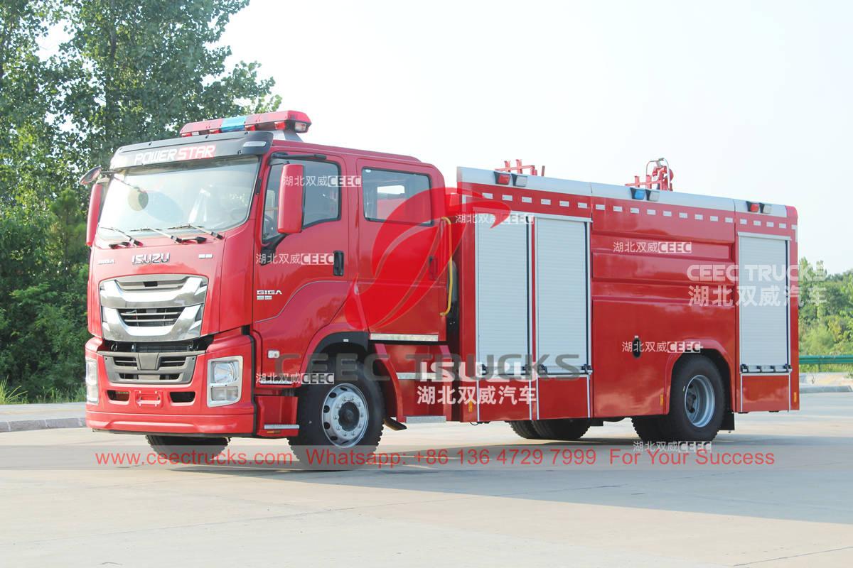 Best price ISUZU GIGA 4Ã—2 fire trucks for sale