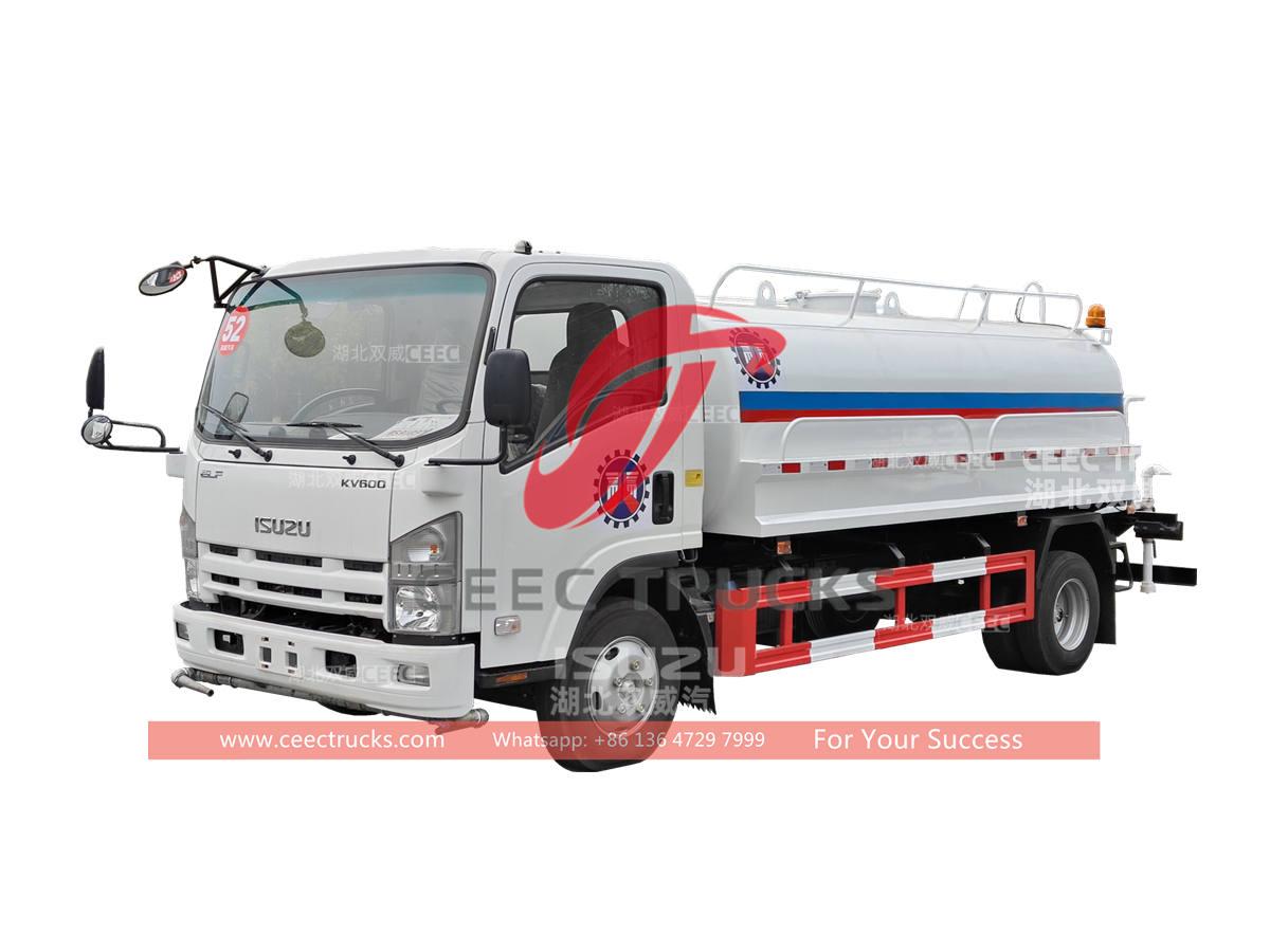 ISUZU KV600 130HP 7CBM water bowser for sale