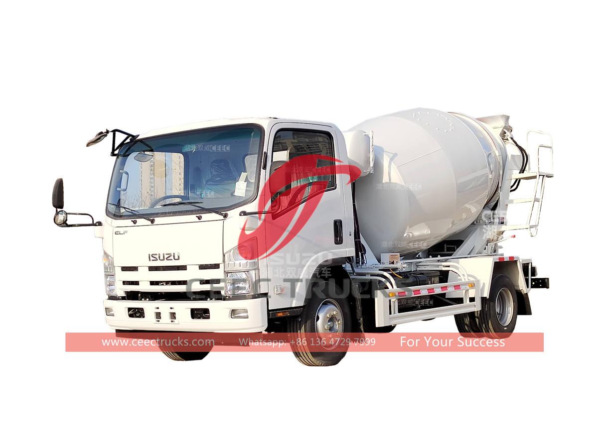 ISUZU mini concrete mixer at discount price