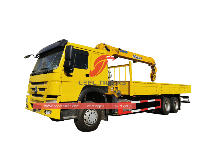 Howo 10tons crane truck