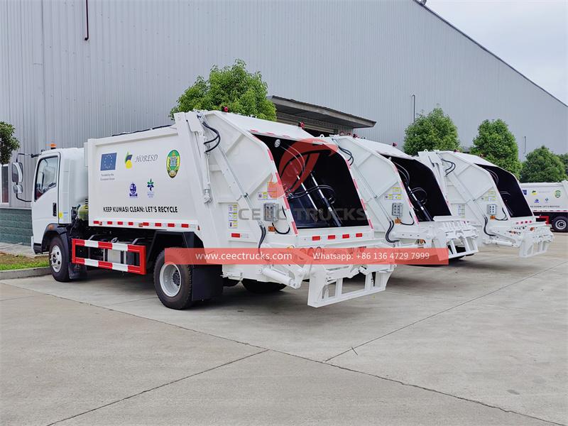 10CBM garbage compactor truck