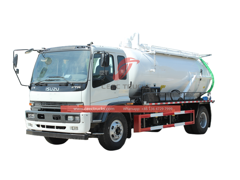 ISUZU FTR 10CBM sewage tank truck