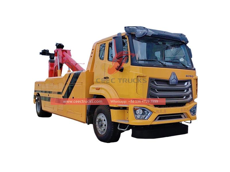 HOWO Road Wrecker 18 ton Truck Exported to South America