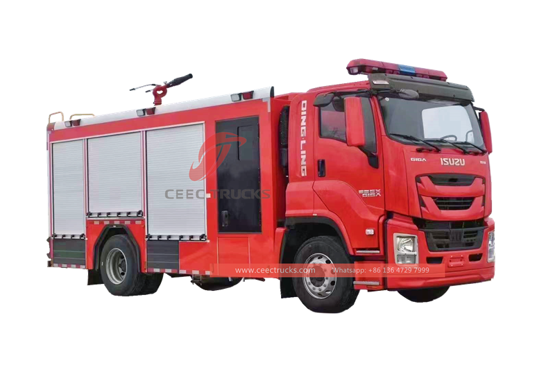 ISUZU GIGA 8,000L fire fighting truck