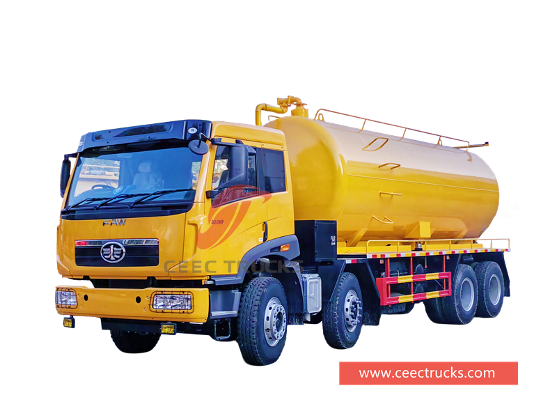 FAW RHD 25,000L Vacuum Suction Tanker Trcuk