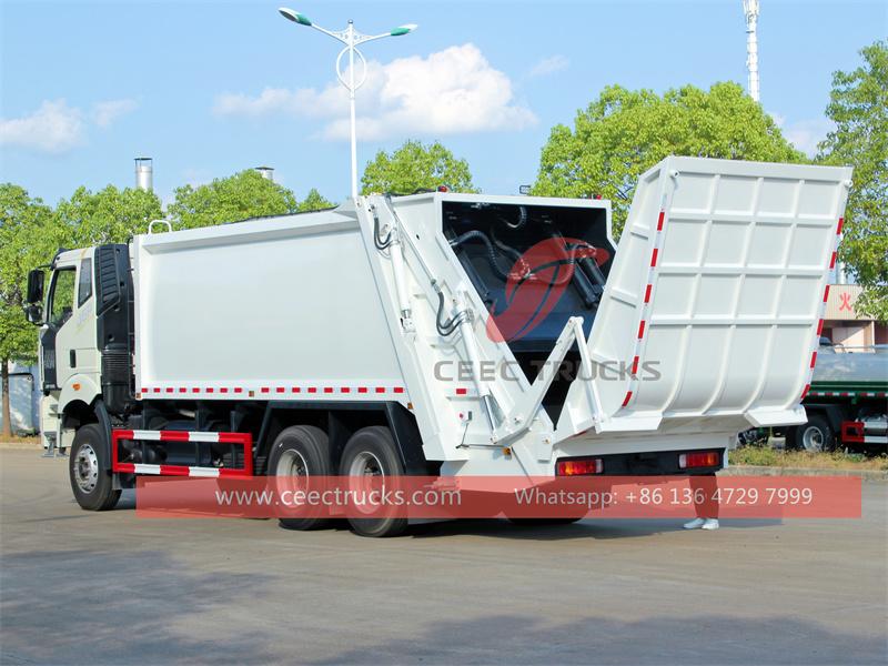 FAW 20CBM mobile refuse compactor truck