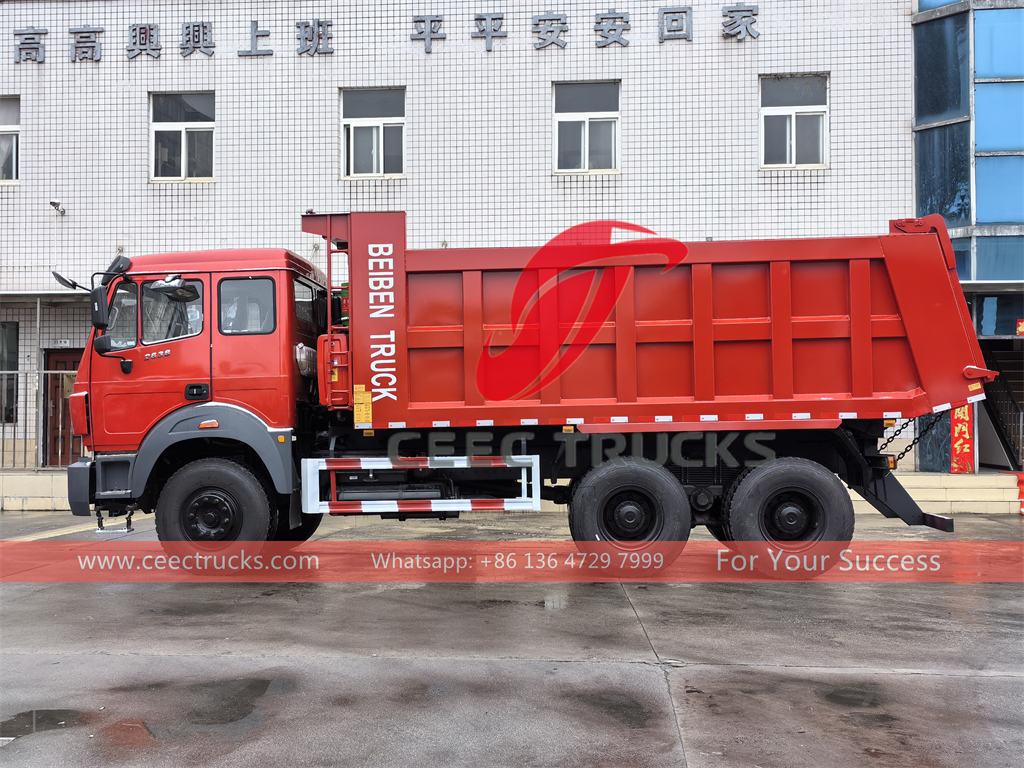 Beiben 380HP RHD mining dump truck