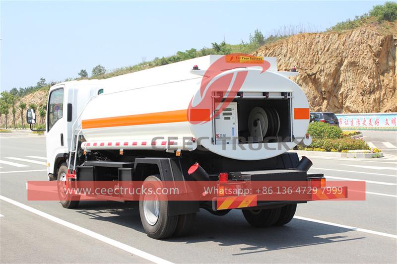 Isuzu NPR oil tanker truck