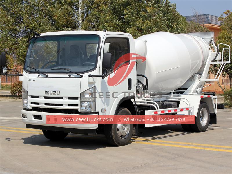 Isuzu NPR 190HP Concrete Mixer Truck