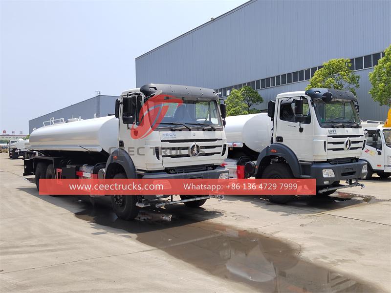 Beiben heavy-duty 20000L water tank truck