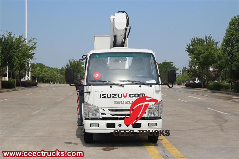 Isuzu 100P aerial platform truck