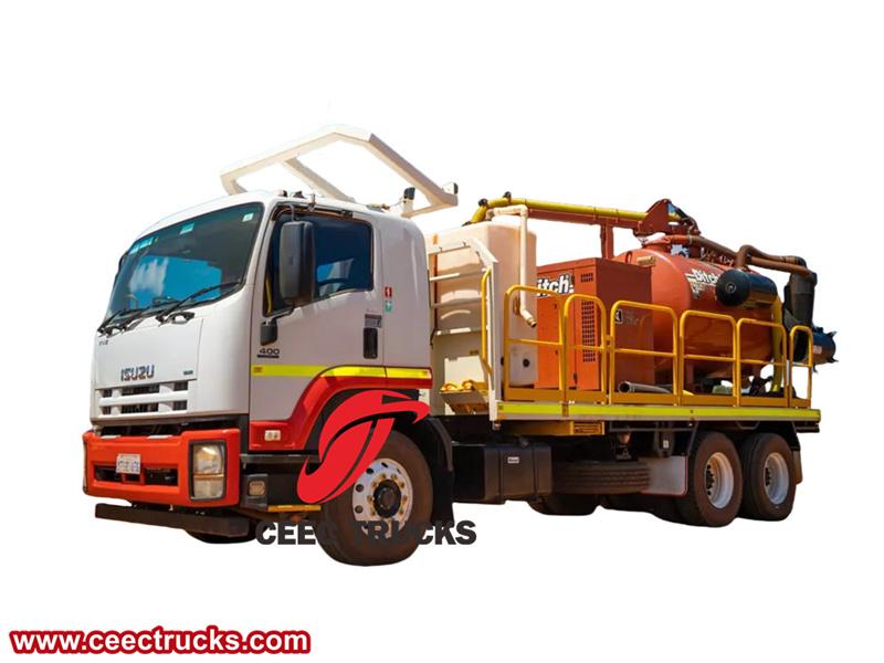 Isuzu FVZ 6X4 15cbm gully suction truck