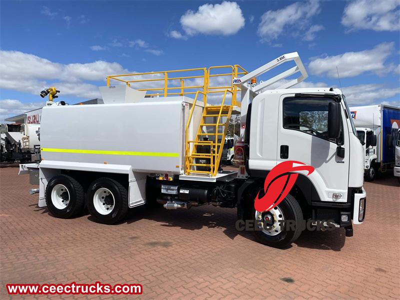  Isuzu FVZ 6x4 14000L Mining Water Tanker with Fire Monitor