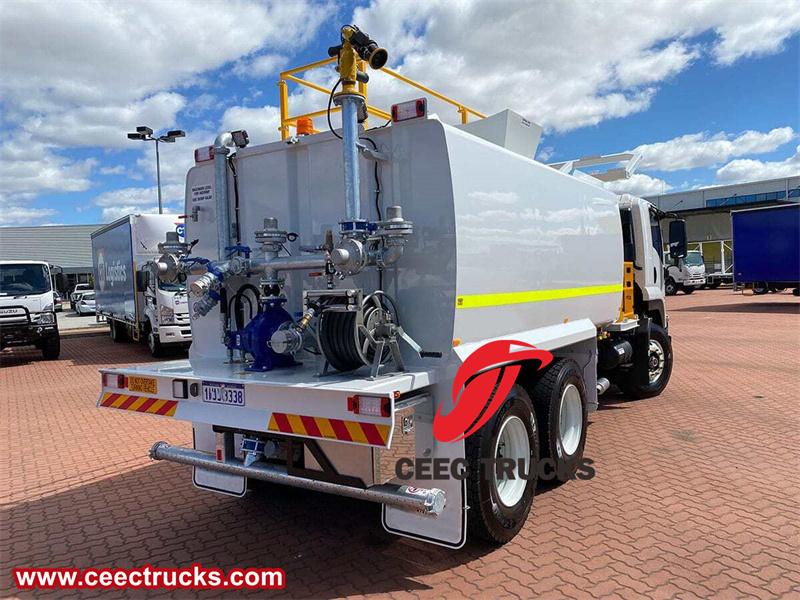  Isuzu FVZ 6X4 mine spec water truck