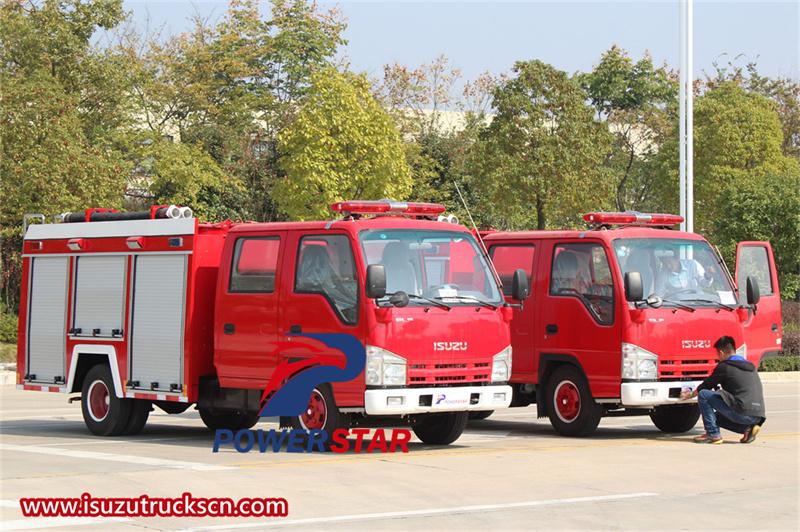 Isuzu mini fire truck