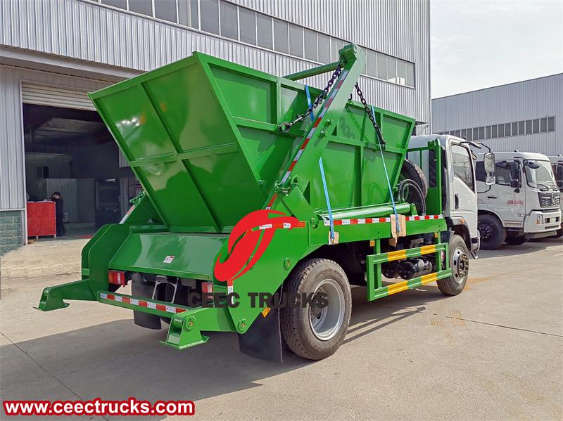 Howo 8cbm skip loader truck