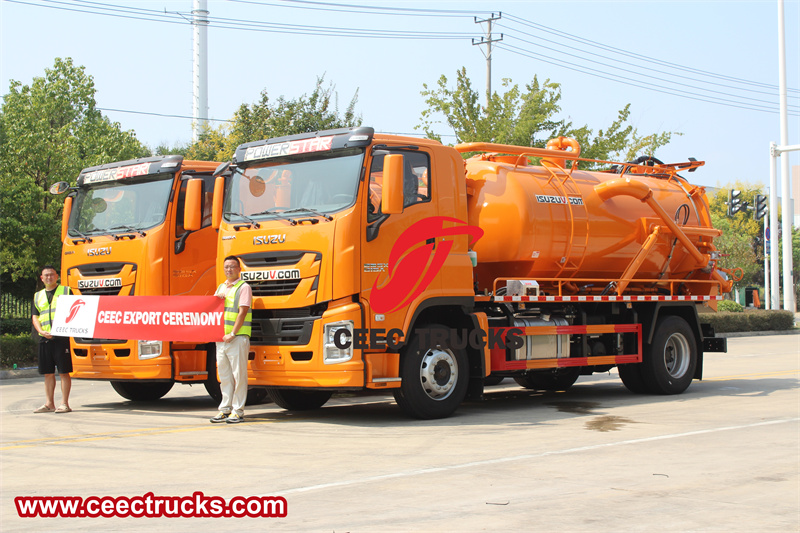 Isuzu VC61 Sewer Jetter Cleaning Truck