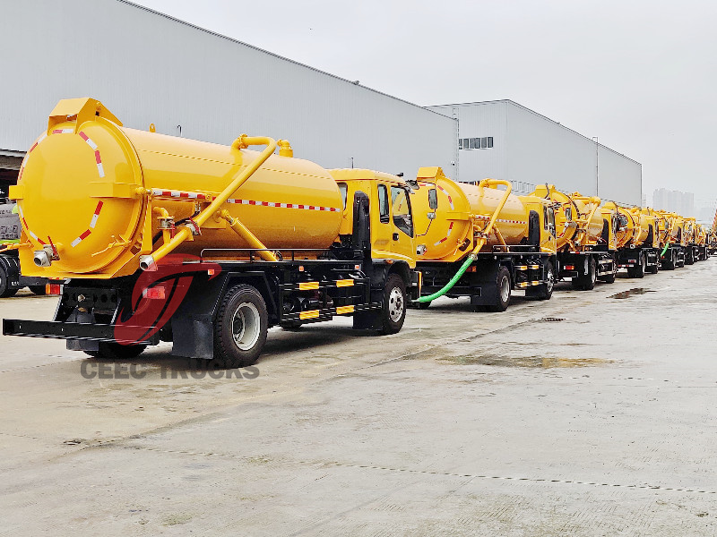 china best sewage tanker truck