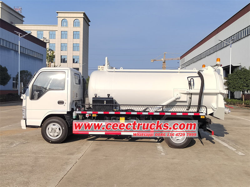 ISUZU 4000ltr sewage tank truck