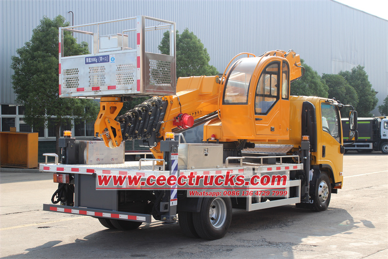 Isuzu aerial work platform truck