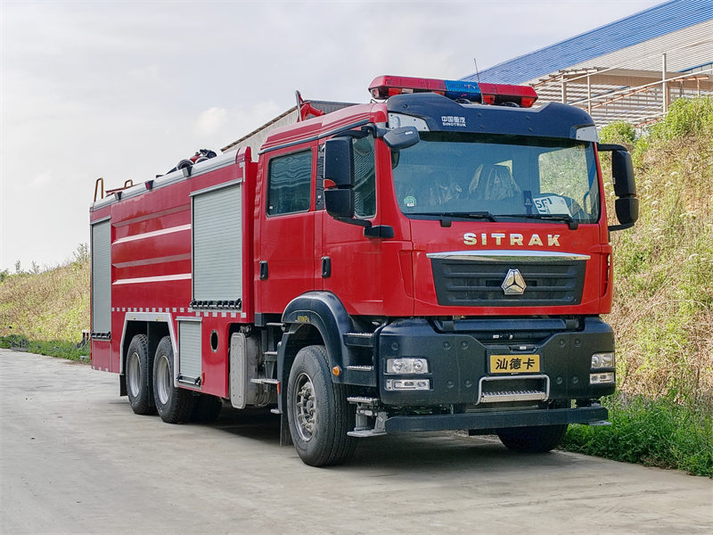 Howo fire dry powder truck